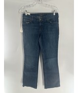 Simply Vera Wang womens bootcut jeans size 4 Short mid rise stretch  dar... - $356.03 MXN