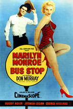 Marilyn Monroe Don Murray Bust Stop movie poster artwork 8x12 inch real ... - $11.75