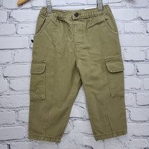 LC Little Co. Cargo Pants Boys Sz 2T Tan Khaki Toddler Chinos New NWT  - $15.84