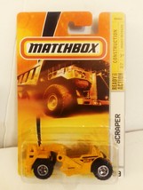 Matchbox 2008 #58 Orange MBX Scraper Construction Vehicle Mint On Card - $14.99