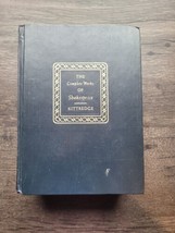 The Complete Works Of Shakespeare Kittredge Illustrated 1958 Vintage Hardcover - £25.63 GBP
