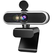 1080P Webcam With Microphone - 96 Ultra Wide Angle Webcam Auto Focus Webcam With - £51.88 GBP