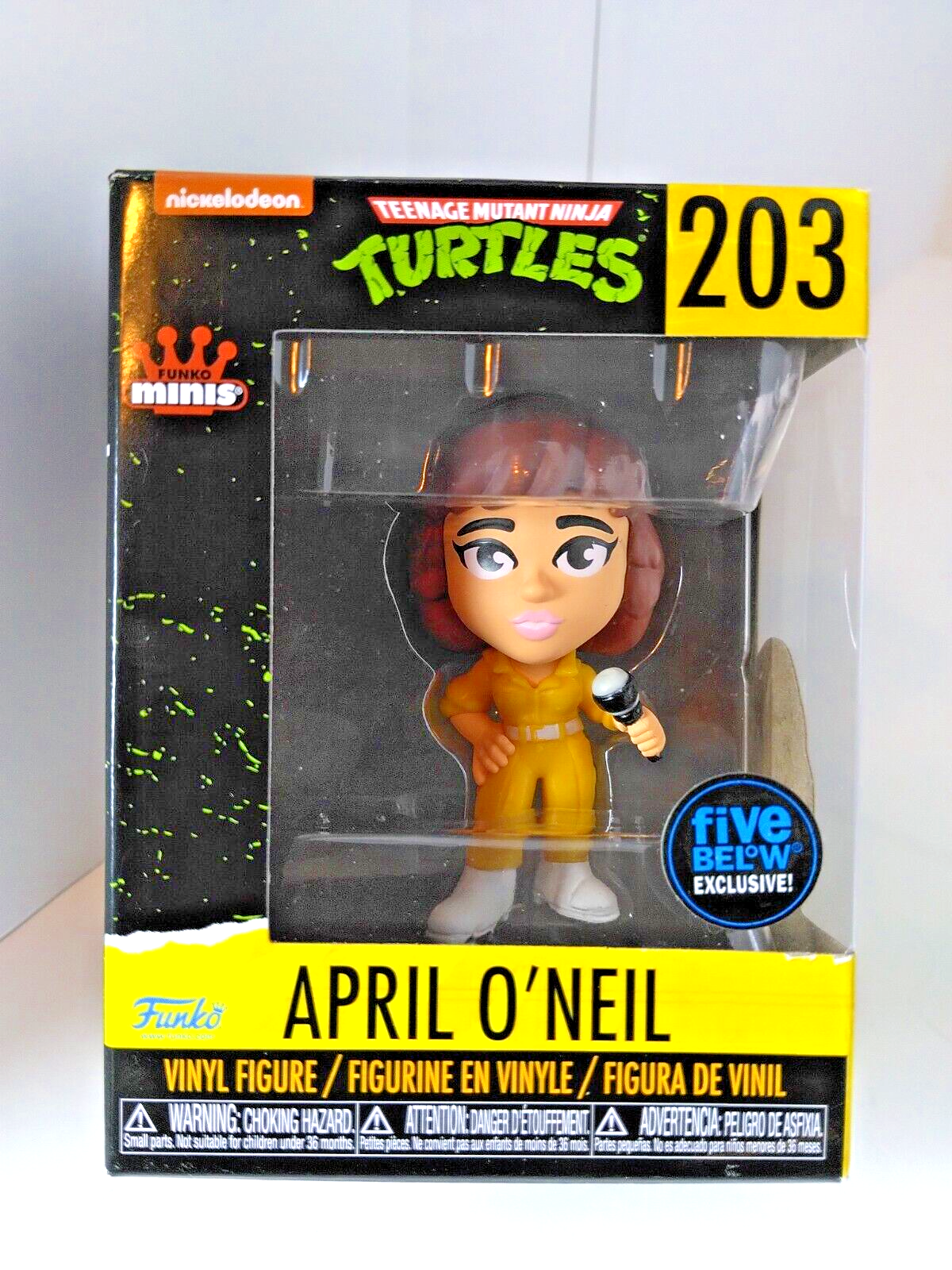 April O' Neil #203 Vinyl Figure TMNT Teenage Mutant Ninja Turtles Funko Minis - $18.15