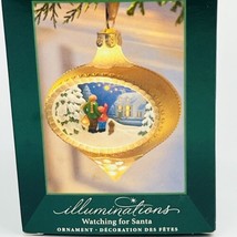 Hallmark Illuminations &quot;Watching For Santa&quot; Light-Up Keepsake Ornament 2005  - £7.81 GBP