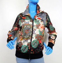 Adidas Jardim Agharta Floral Mandala Track Jacket Womens M 8 10 40 Zip U... - $89.09