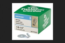 Hillman Wall Hook Zinc - $27.46