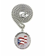 [Icemond] Puerto Rico Medallion Chain Necklace - $376.79 MXN+