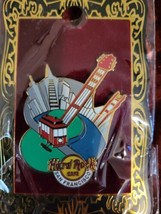 NEW Hard Rock Cafe Pin San Francisco Golden Gate Bridge Guitar city Street Car - $15.99