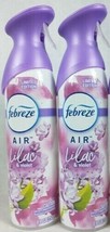 (2 Pack) Febreze Air Limited Edition Lilac &amp; Violet Air Refresher Spray ... - $27.71