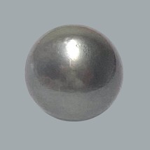 Oval Round 18.7 Carat 12.8 x 144mm Tahitian South Sea Peacock Gray Green Pearl - $133.65