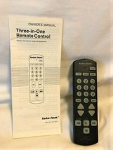 Radio Shack 3-in-1 Remote Control and Manual (15-1910) - £12.64 GBP