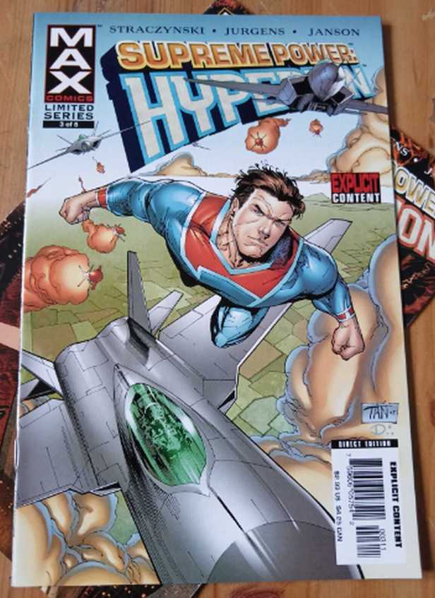 Marvel Comics Supreme Power Hyperion 3 2006 VF+ Dan Jurgens Squadron Supreme - $1.27