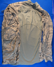 Usgi Snc Usaf Air Force Abu Tiger Stripe Camoflouge Combat Shirt Size Medium - £22.25 GBP