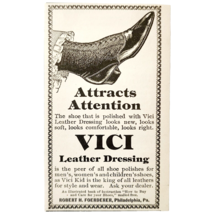 Foerderer Vici Leather Dress Shoes 1897 Advertisement Victorian Fashion ... - $19.99