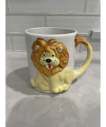 3-D Lion Vintage Cup JSNY Taiwan - £11.03 GBP