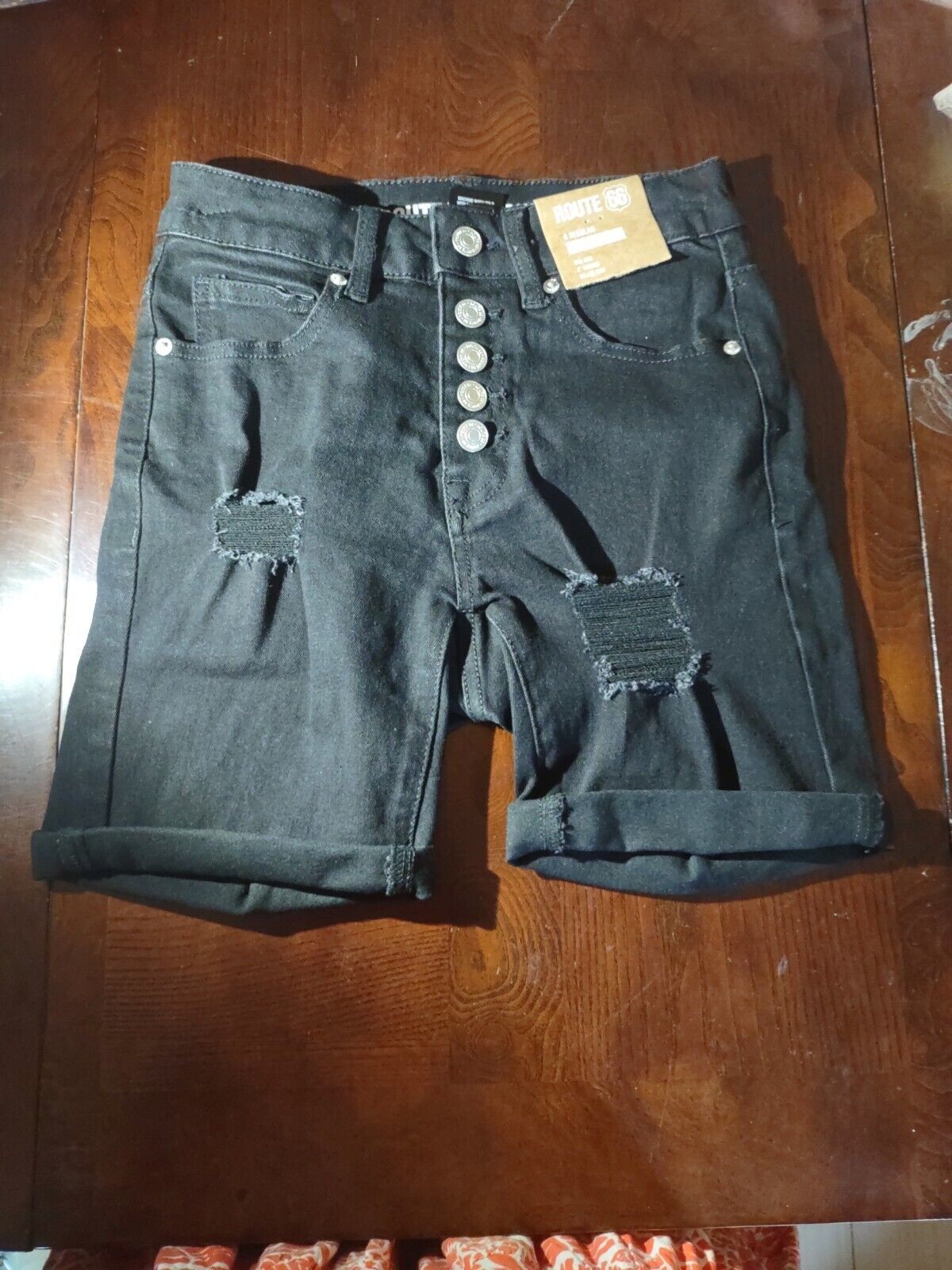 Route 66 Size 0 Bermuda Women&#39;s Jeans Shorts - $29.69