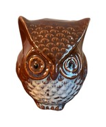 Greenbrier International Ceramic Owl Figurine 4&quot; Tall Brown, Grey - £8.62 GBP