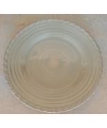 Artmino Extra Large Dinner Plate Sage Color Handpainted Earthenware by T... - $48.32 CAD