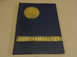 1937 Foremanual Foreman High School Yearbook Chicago, Illinois Loose Spine - £11.94 GBP