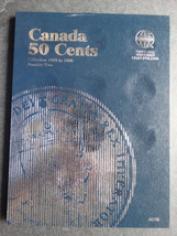 Damaged Whitman Canada 50 Cents #2 Coin Folder 1902-1936 Album Book 4010 - £6.53 GBP