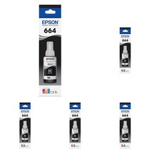 EPSON 664 EcoTank Ink Ultra-high Capacity Bottle Black (T664120-S) Works... - $17.96