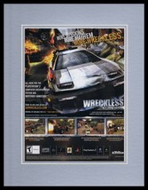 Wreckless Yakuza Missions 2002 PS2 XBox 11x14 Framed ORIGINAL Advertisement - £27.24 GBP