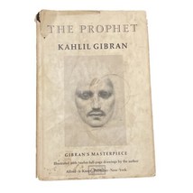 The Prophet Kahlil Gibran HC DJ Book 1973 Alfred A Knopf - £7.46 GBP