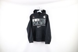 Nike Therma Fit Mens S College Playoff Michigan State University Football Hoodie - $49.45