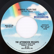 The Afternoon Delights – General Hospi-tale- 1981 45 rpm Pinckneyville MCA-51148 - £3.34 GBP