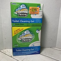 Scrubbing Bubbles Toilet Cleaning Gel FRESH CLEAN 2 Dispensers, 18 Gels - £23.26 GBP