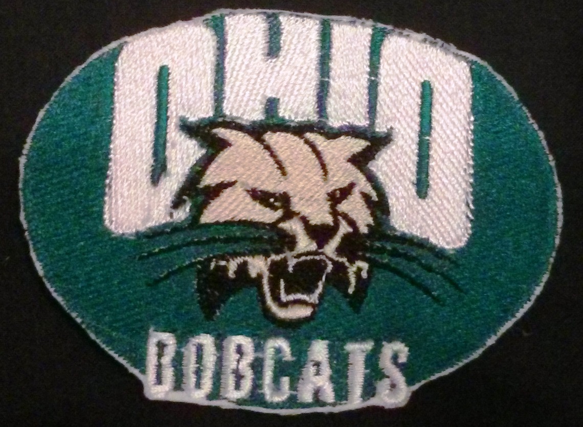 Ohio Bobcats logo Iron On Patch