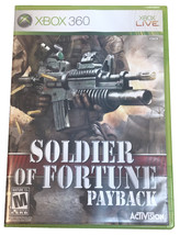 Microsoft Game Soldier of fortune payback 290342 - £5.50 GBP