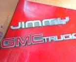 1992 1993 1994 GMC Jimmy S15 - Emblem Badge Nameplate Rear  Oem  - $26.99