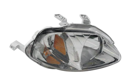 Headlight Fits 1999 2000 Honda Civic Headlamp Right Passenger Side 317-1116R-US - £47.01 GBP