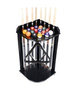 8 Pool Cue Rack Only- Billiard Stick Stand Holds 8 Cues &amp; Ball Set Choos... - $183.99