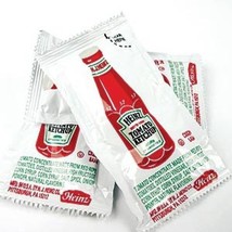 Wholesale Lot 1000 Heinz Ketchup Packs Restaurant Packets Fresh Condiment Lunch - £55.18 GBP