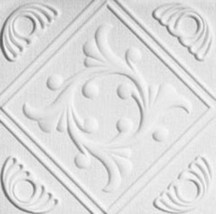Styrofoam Ceiling Tile for DIY Home Decor, Crafts, Photo Backdrops #R-02 - £2.54 GBP