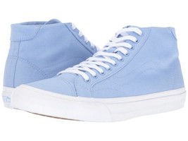 VANS Court Mid (Canvas) Serenity Baby Blue Womens Size 9 Casual Sneakers - £36.04 GBP
