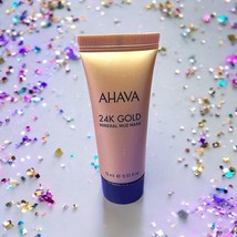 Ahava 24K Gold Mineral Mud Mask MINI .51oz, 15ml New Without Box &amp; Sealed - $14.10