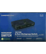 LINSKYS Internet  Switch - Cisco 10/100 - 8 PORT Workgroup Switch (Brand... - $15.00