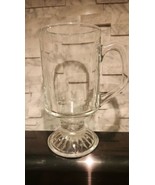 Vintage Irish Cream Coffee Cup / Hot Chocolate / Cappucinno, Clear, 8 ou... - $6.83