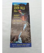 See Famous Seven Falls Colorado Springs Brochure - $24.28 CAD