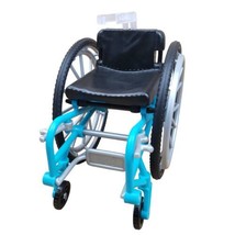 Barbie  Ken Doll Wheel Chair Fashionistas Doll Black &amp; Teal Blue Toy 2018 Mattel - £10.82 GBP