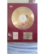 BLANCMANGE - &quot;MANGE TOUT&quot; (NON RIAA) BRITISH RECORD AWARD PRESENTED TO P... - $500.00