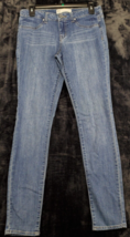 RSQ Jeans Womens Size 9 Blue Denim Cotton Skinny Leg Flat Front Medium Wash - £10.72 GBP