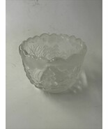 Crystal Glass &quot;Original Walther Glas&quot; Candle Holder Winter Christmas Ger... - $515.08 MXN