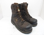 Keen Men&#39;s 8 Inch Abitibi II CTCP Waterproof Work Boot Brown Size 10D - $142.49