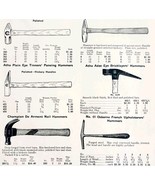 1922 N.T. Bushnell Hammers Tools Advertisement Catalogue Hardware DWA22 - $24.99