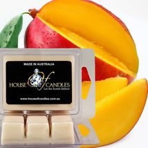 Fresh Mangoes Eco Soy Wax Candle Wax Melts Clam Packs Hand Poured Vegan - £11.19 GBP+