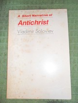 Vladimir Soloviev ~ A Short Narrative of Antichrist - Floris Books - Rare! - £19.62 GBP